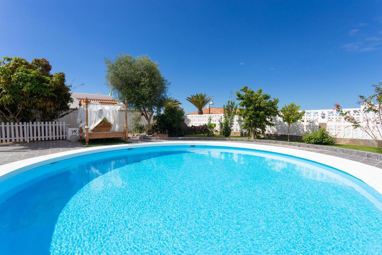 Bungalow Palm Mar With Pool And Garden Arona  Exterior photo
