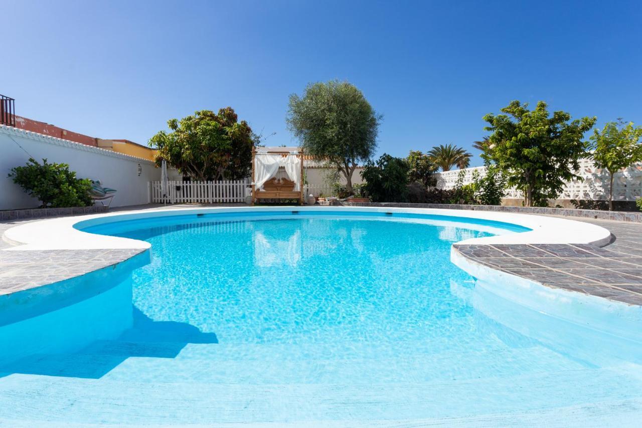 Bungalow Palm Mar With Pool And Garden Arona  Exterior photo