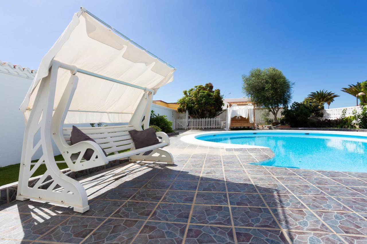 Bungalow Palm Mar With Pool And Garden Arona  Exterior photo
